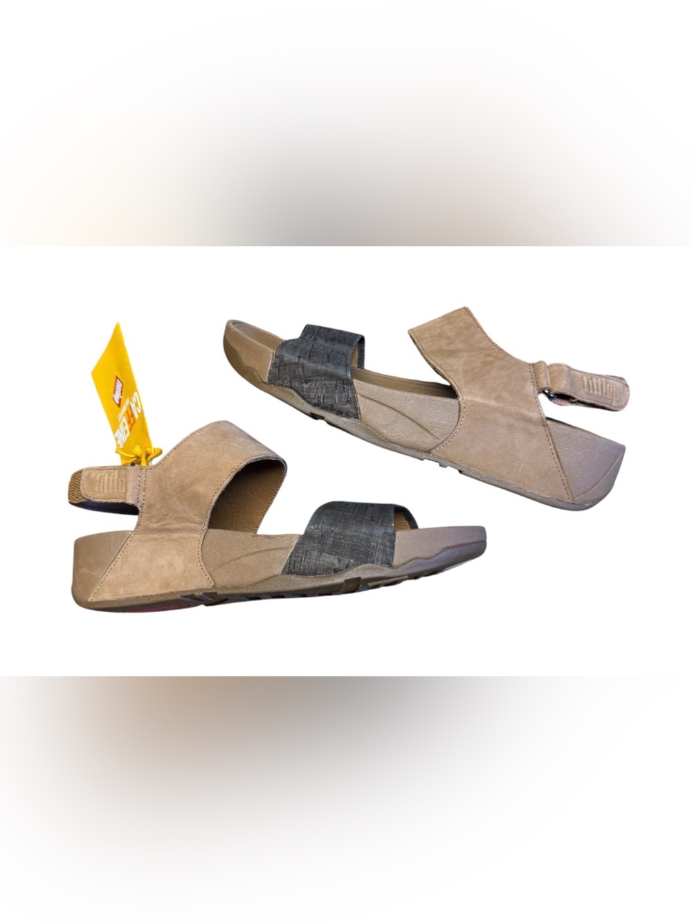 NWT FitFlop Women's LULU Adjustable Leather Sandals SZ 7